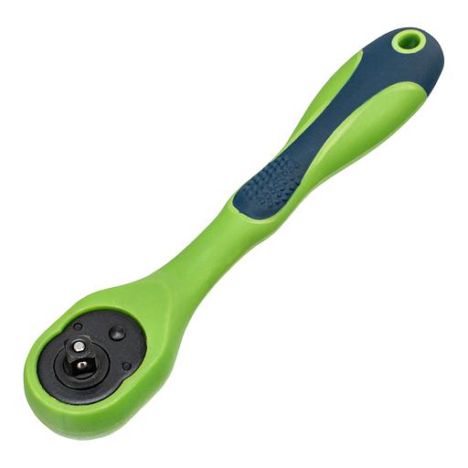 Ключ-трещотка 1/4, CrV, 72 зуба, с быстрым сбросом фото 2