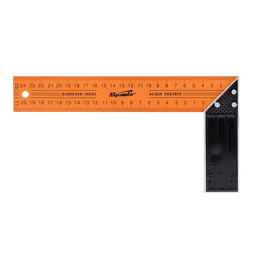 Угольник, 250 мм, металлический фото 3