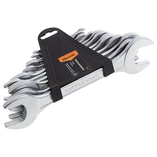 Набор ключей рожковых, 6 х 32 мм, 12 шт., хромированные фото 3