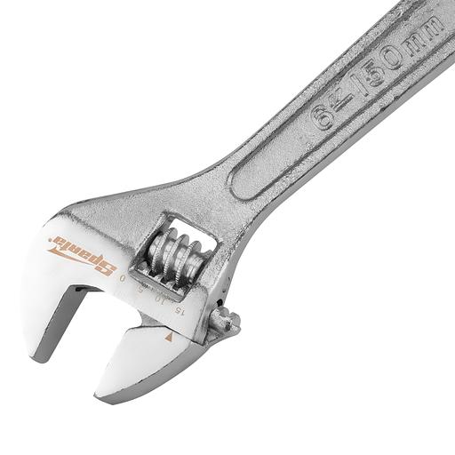 Ключ разводной, 150 мм, хромированный фото 2