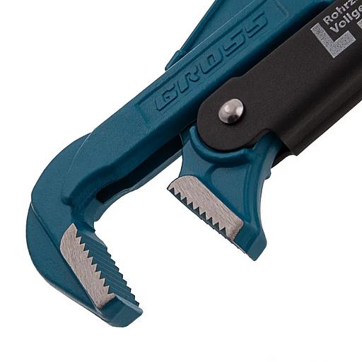 Ключ трубный рычажный, №3, 2, цельнокованый, CrV, тип - L фото 3