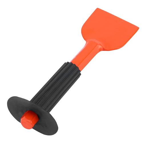 Зубило-конопатка, 210 х 65 мм, с протектором фото 2