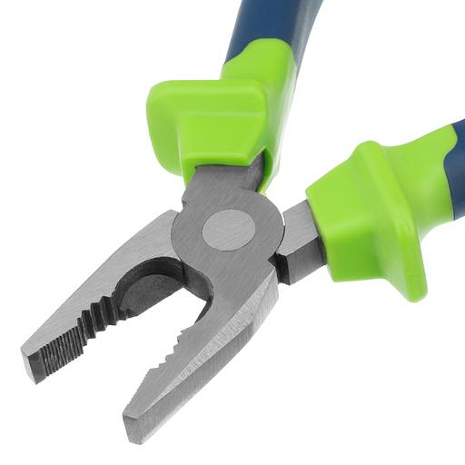 Плоскогубцы комбинированные, 180 мм, двухкомпонентные рукоятки фото 2