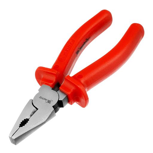 Плоскогубцы Econom, 160 мм, шлифованные, пластмассовые рукоятки фото 1