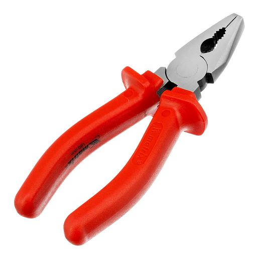 Плоскогубцы Econom, 160 мм, шлифованные, пластмассовые рукоятки фото 2