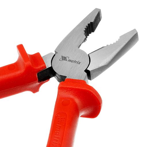 Плоскогубцы Econom, 160 мм, шлифованные, пластмассовые рукоятки фото 3