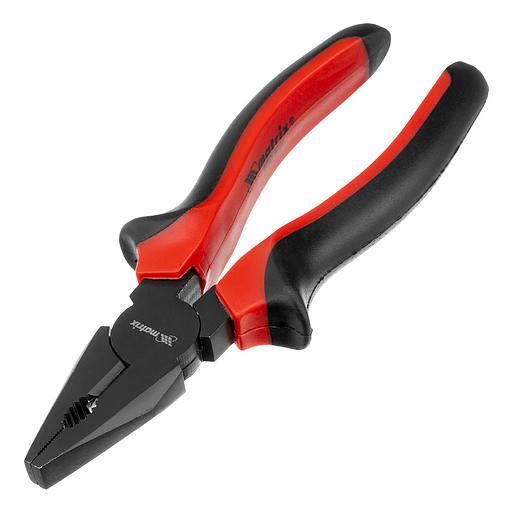 Плоскогубцы Black Nickel, 160 мм, комбинированные, двухкомпонентные рукоятки фото 1