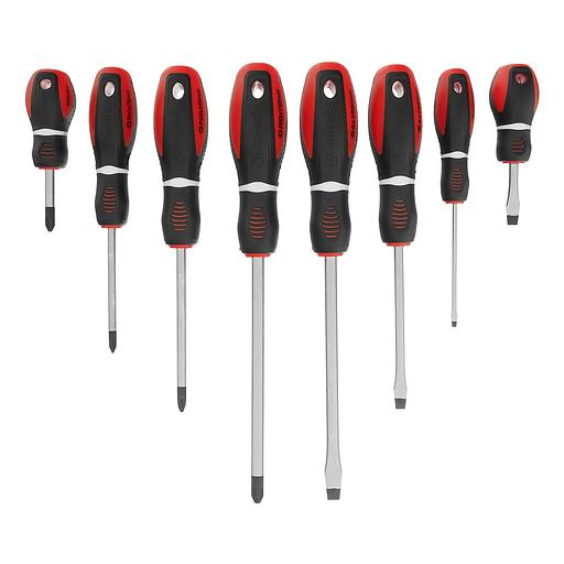 Набор отверток Era на полке, 8 шт., PH + SL, CrV, 3к рукоятка фото 2