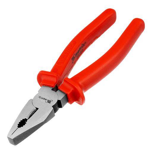 Плоскогубцы Econom, 200 мм, шлифованные, пластмассовые рукоятки фото 1