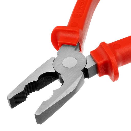 Плоскогубцы Econom, 200 мм, шлифованные, пластмассовые рукоятки фото 3