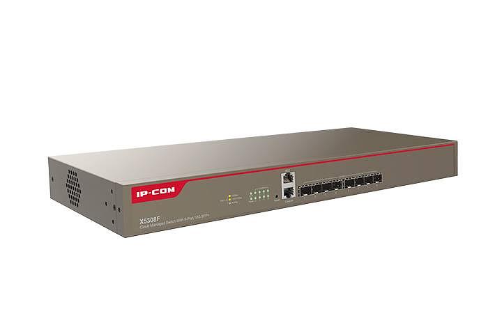 IP-COM X5308F Коммутатор с облачным управлением L3, 8х10G Base-X SFP+, 1хRJ45 Console port, 1хRJ45 MGT port фото 3