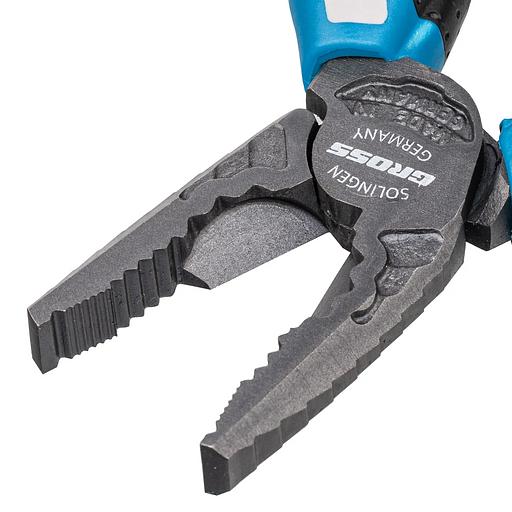 Плоскогубцы комбинированные 165 мм, трехкомпонентные рукоятки фото 3