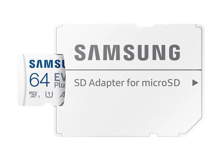 Карта памяти MICRO SDXC EVO+ 64GB V10 W/A MB-MC64SA/CN SAMSUNG фото 2