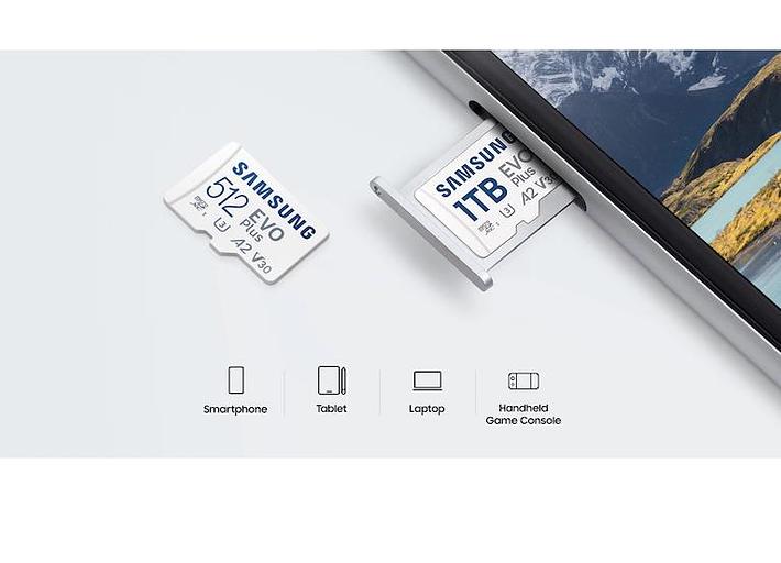 Карта памяти MICRO SDXC EVO+ 64GB V10 W/A MB-MC64SA/CN SAMSUNG фото 4