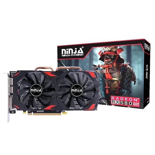 Видеокарта Ninja (Sinotex) RX580 4GB GDDR5 256-bit HDMI DPx2 2FAN RTL фото 1