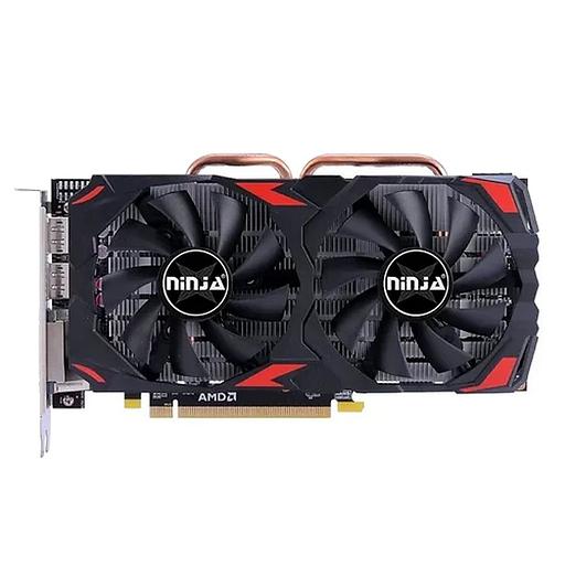 Видеокарта Ninja (Sinotex) RX580 4GB GDDR5 256-bit HDMI DPx2 2FAN RTL фото 2
