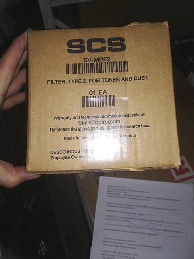 Фильтр для пылесоса 3М Type 2, стандартной очистки (Katun/SCS) фото 3