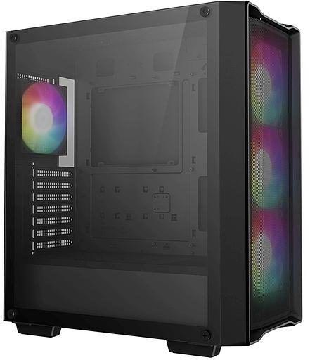 Корпус Deepcool CC560 MESH V2 черный без БП ATX 8x120mm 5x140mm 1xUSB2.0 audio bott PSU фото 2