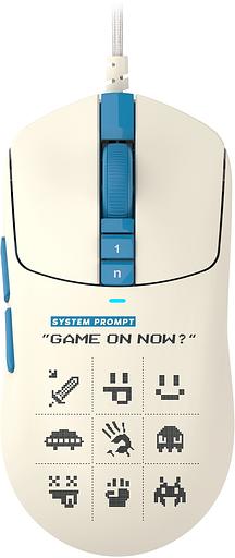 Мышь A4Tech Bloody W72 Ultra Pixels Blue рисунок/бежевый/голубой оптическая (20000dpi) USB фото 1