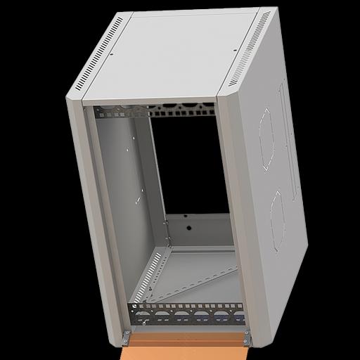 Шкаф настенный телекоммуникационный 600х350 мм, 6U, ТВЛ-6U-600-350-СР фото 3