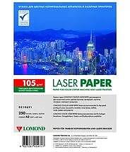 Фотобумага LOMOND Двухсторонняя Глянцевая, для лазерной печати, 105 г/м2, А3/250л. фото 1