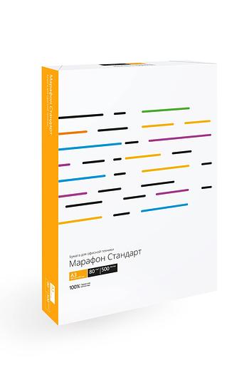 Бумага Марафон Стандарт класс"C", A3 80 г/м2 500л (кратно 5 шт) фото 1
