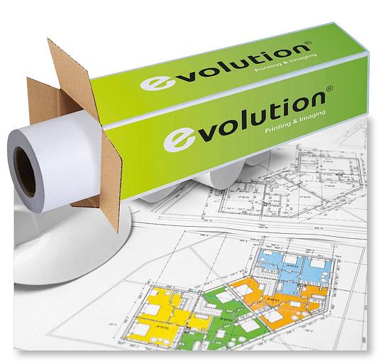 Бумага EVOLUTION PPC DRAFT Paper 75gr A0 0.841x150 м втулка 3" / 76мм (ex.450L90240M) фото 1