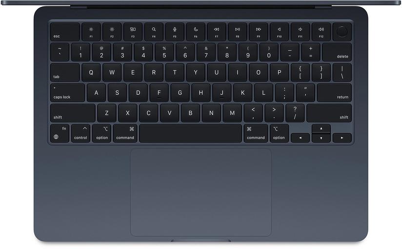 Apple MacBook Air 13 2024 [MRXV3X/A] (КЛАВ.РУС.ГРАВ.) Midnight 13.6" Liquid Retina {(2560x1600) M3 8C CPU 8C GPU 8Gb/256Gb SSD} фото 2