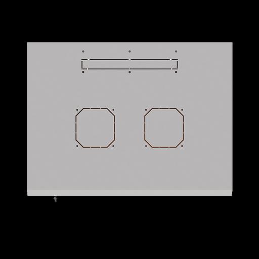 Шкаф настенный телекоммуникационный 600х450 мм, 9U, ТВЛ-9U-600-450-СР фото 5