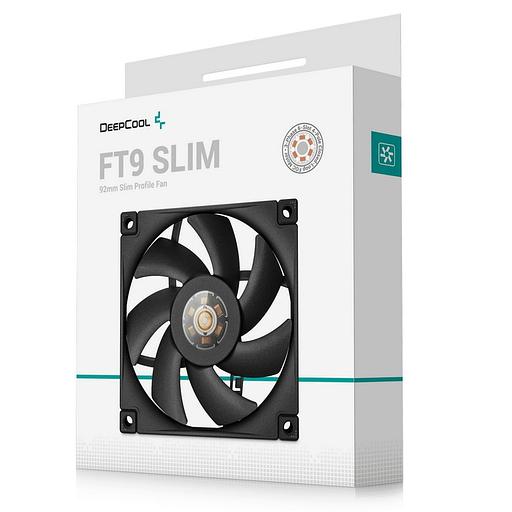 Вентилятор для корпуса Deepcool FT9 SLIM (92mm, 500-2950rpm, 23,2 дБ, PWM 4-pin, black) (R-FT9SLIM-BKWPN1-G) фото 5