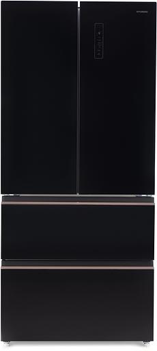 Холодильник Hyundai CM55043F 3-хкамерн. черный фото 6