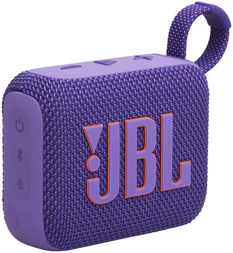 Колонка порт. JBL GO 4 фиолетовый 4.2W 1.0 BT 850mAh (JBLGO4PUR) фото 2
