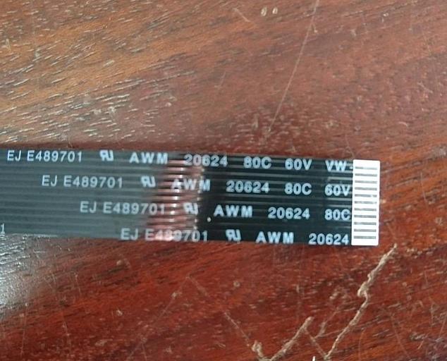 Кабель планшетного сканера (соединяет ADF и форматер,аналог панель упр + форматер) HP LJ M1536 11pin (FF-M1536) OEM фото 3