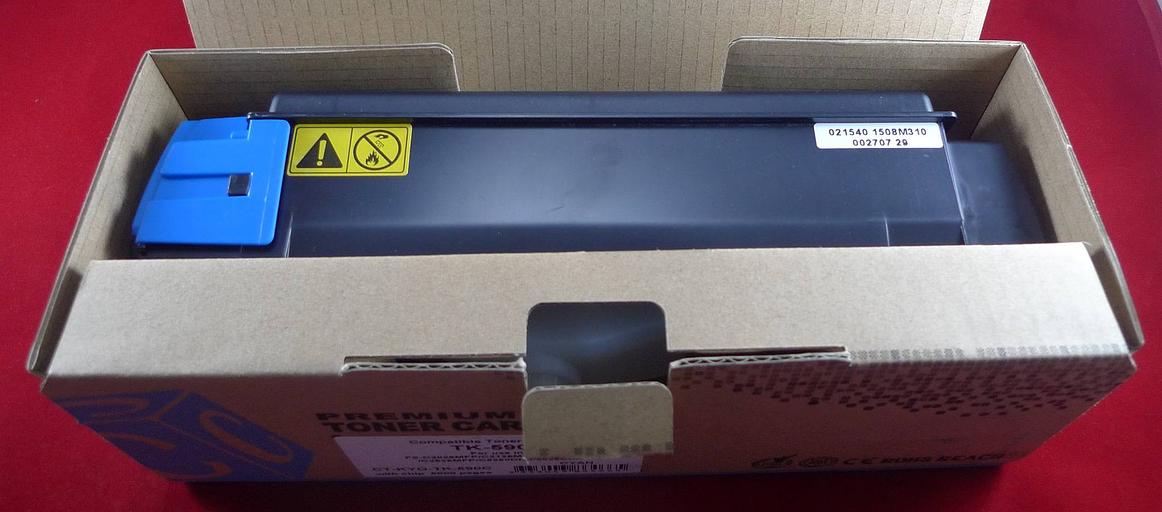 Тонер-картридж для Kyocera FS-C2026MFP/C2126MFP/C2526MFP/C2626MFP/C5250dn/P6026cdn TK-590C cyan 5K ELP Imaging® фото 2