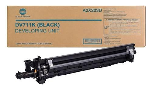 Блок проявки Konica-Minolta bizhub C654/C754/Pro C754 черный DV-711K A2X203D фото 1