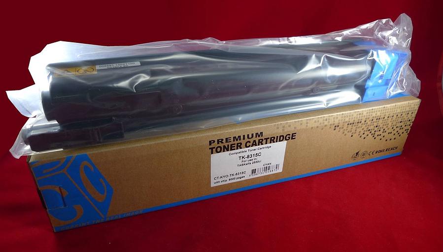 Тонер-картридж для Kyocera TASKalfa 2550ci TK-8315C cyan 6K ELP Imaging® фото 1