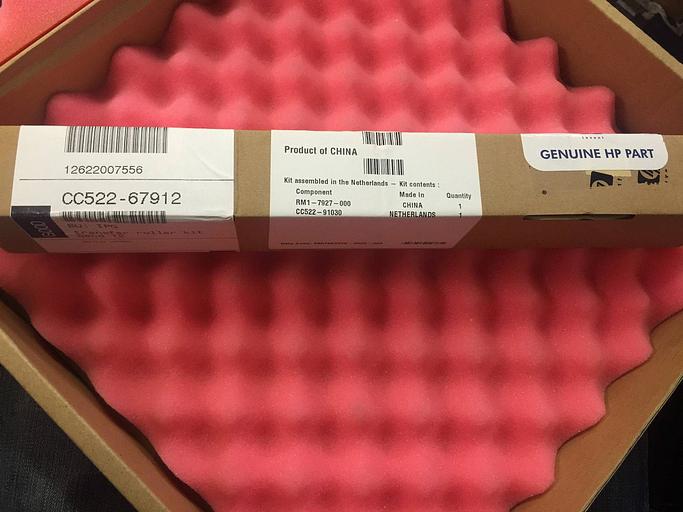Вал переноса заряда (коротрон) 2-й HP CLJ CP5225/CP5525/M750/M775 (CE710-69004/CE710-67904/CC522-67912/RM1-7927) OEM фото 2