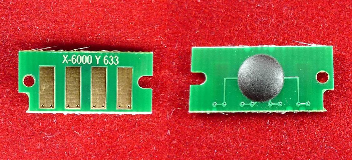 Чип Xerox Phaser 6000/6010/WC6015 (106R01633) Yellow, 1K ELP Imaging® фото 1