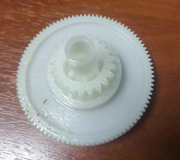 Шестерня 96/21T HP LJ P2035/2055 (RU6-0680) OEM фото 1