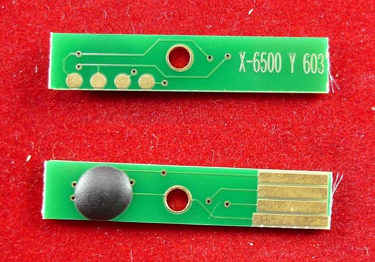 Чип Xerox Phaser 6500/WC6505 (106R01603) Yellow, 2.5K ELP Imaging® фото 1