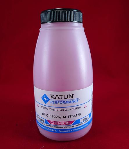 Тонер для картриджей CE313A Magenta, химический (фл. 25г) Katun фас.Россия фото 1