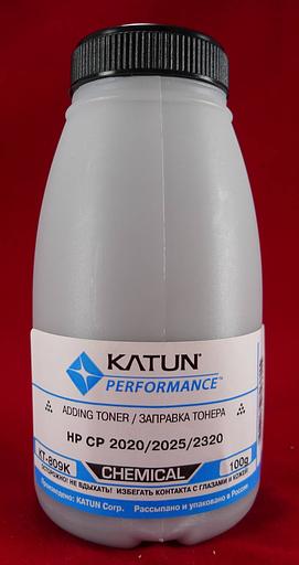 Тонер для картриджей CC530A/CE410A Black, химический (фл. 100г) Katun фас.Россия фото 1