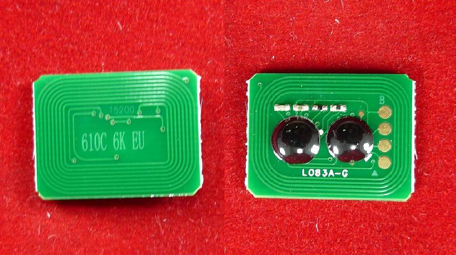 Чип OKI C610 (44315323) Cyan, 6K ELP Imaging® фото 1