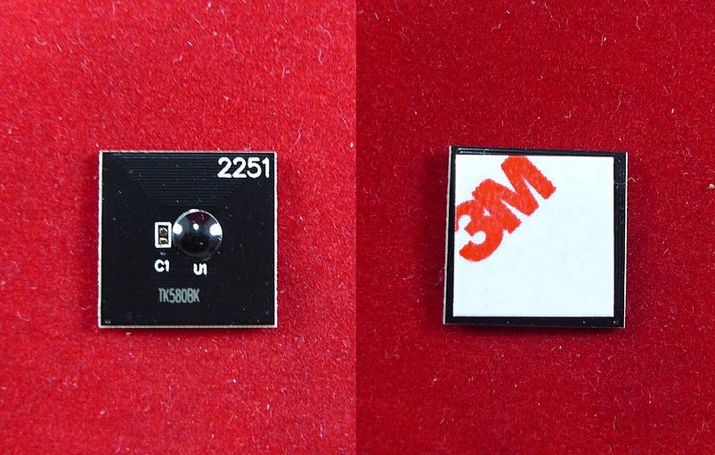 Чип для Kyocera FS-C5150dn, P6021cdn (TK-580K) Black, 3.5K ELP Imaging® фото 1