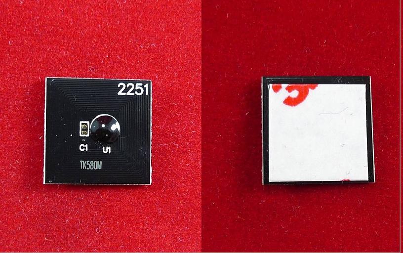 Чип для Kyocera FS-C5150dn, P6021cdn (TK-580M) Magenta, 2.8K ELP Imaging® фото 1