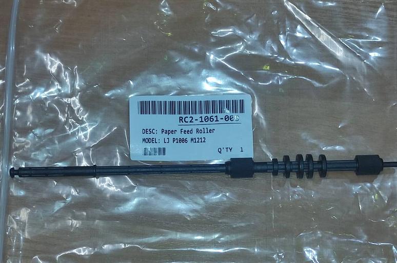 Вал подачи бумаги (с 2-мя роликами) HP LJ P1005/P1006/P1102/M1132/M1212/M1522 (RC2-1061) OEM фото 3