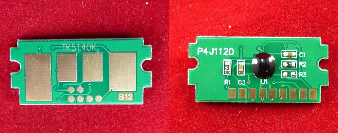 Чип для Kyocera Ecosys P6130cdn/M6030cdn/M6530cdn (TK-5140K) Black, 7K ELP Imaging® фото 1