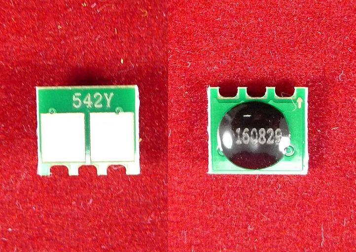 Чип для картриджа CB542A Yellow, 1.4K ELP Imaging® фото 1