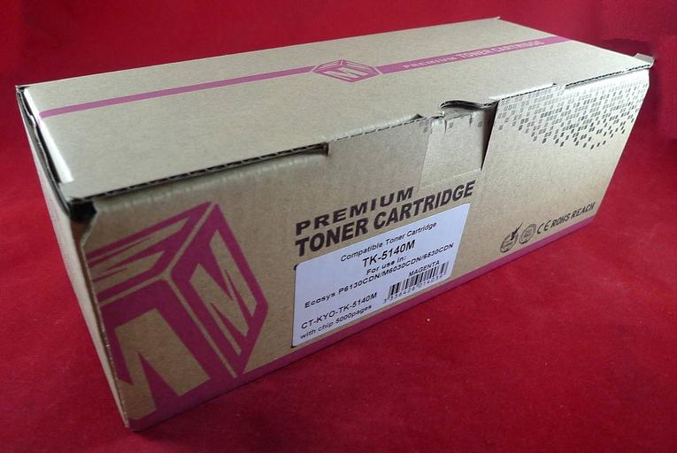 Тонер-картридж для Kyocera Ecosys P6130cdn/M6030cdn/6530cdn TK-5140M magenta 5K ELP Imaging® фото 1