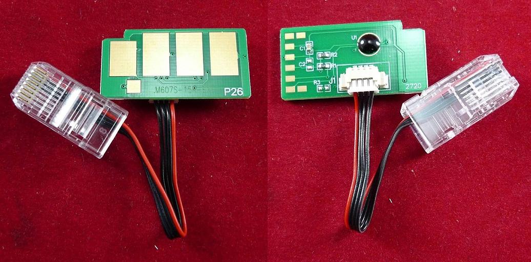 Чип Samsung CLX-9250/9252/9350/9352 (CLT-M607S) Magenta, 15K ELP Imaging® фото 1